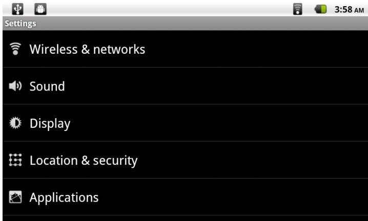 MPMAN MP720 - Régler les Options de Systeme - 2
