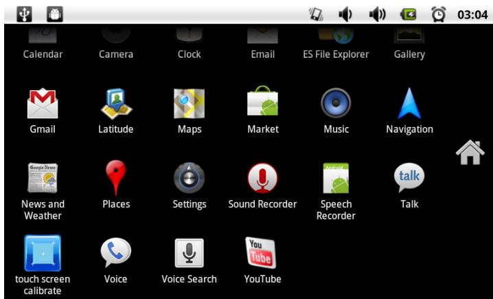 MPMAN MP720 - A propos des applications - 1