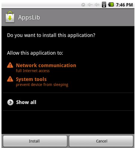 MPMAN MP720 - Gestion des Applications - 2