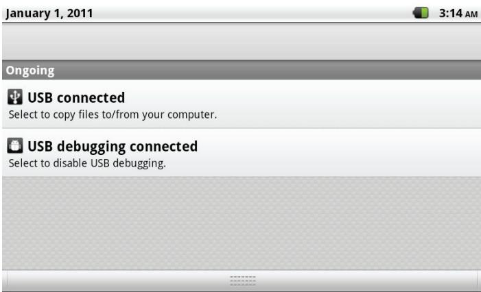 MPMAN MP827 - About Notifications - 1