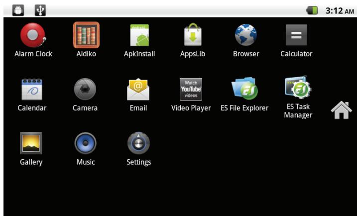MPMAN MP827 - About Applications - 1