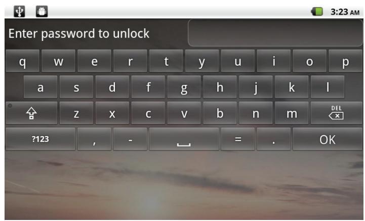 MPMAN MP827 - Unlocking the Screen - 2