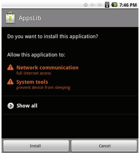 MPMAN MP827 - Gestion des Applications - 2