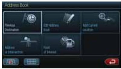 CLARION NX500 - Edición de favoritos - 2