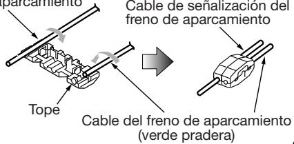 CLARION NX500 - Cómo conectar el conector electro-tap (no incluido) - 1