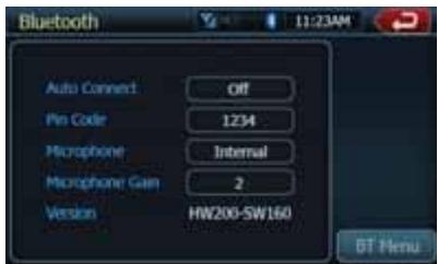 CLARION NX500 - Setting the telephone features - 1