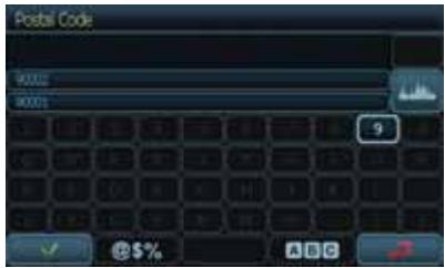 CLARION NX500 - Mode d'adresse ou d'intersection - 5