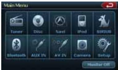 CLARION NX500 - Displaying the Navigation Map - 1