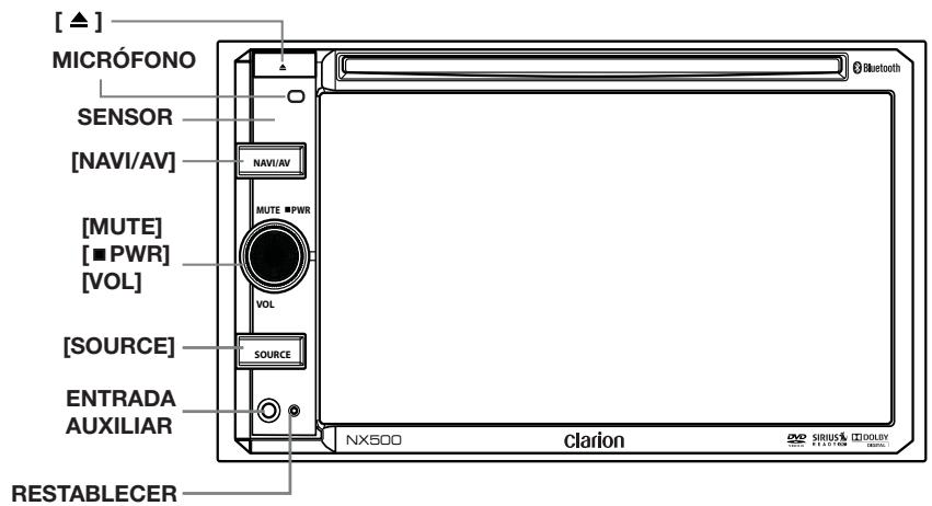 CLARION NX500 - CONTROLES - 1