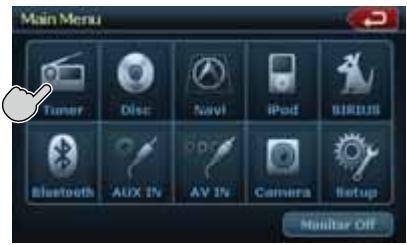 CLARION NX500 - Selecting a Mode - 1