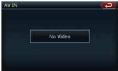 CLARION NX500 - Switching to AUX IN / AV IN mode - 1