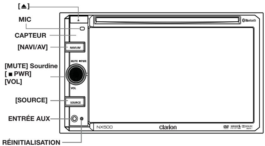 CLARION NX500 - COMMANDES - 1
