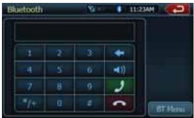 CLARION NX500 - Selecting the BT Phone mode - 1