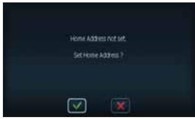 CLARION NZ500 - Route to home address - 1