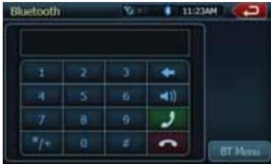 CLARION NZ500 - Sélection du mode BT Phone (telephone Bluetooth) - 1