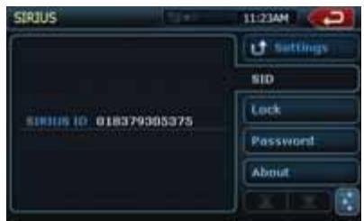 CLARION NZ500 - Confirming Your Radio ID - 1