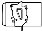 CLARION NZ500 - Supports de fixation commun - 1