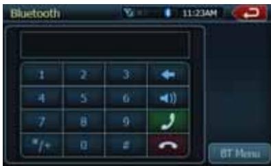 CLARION NZ500 - Selecting the BT Phone mode - 1