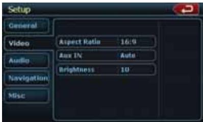 CLARION NZ500 - Commandes de configuration - 2