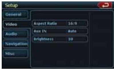 CLARION NZ500 - Selecting DVD Set Up Menu - 1