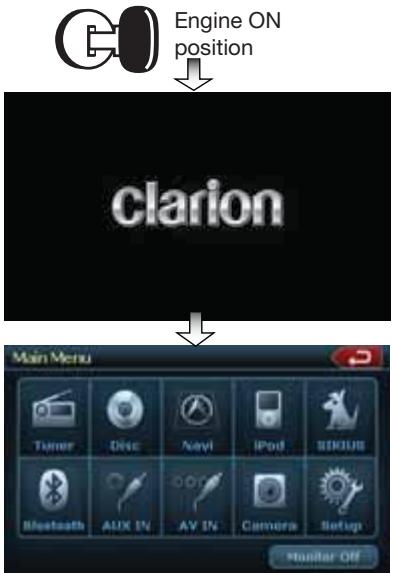 CLARION NZ500 - Note: - 1