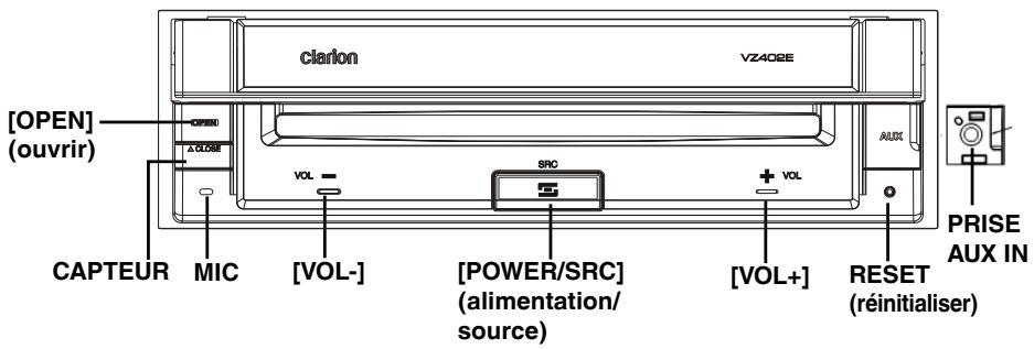 CLARION VZ402E - Precaution: - 3
