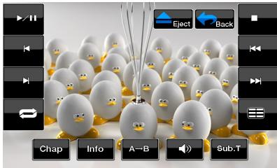 CLARION VZ402E - Menu DVD - 1