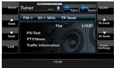 CLARION VZ402E - Écoute de la radio - 1