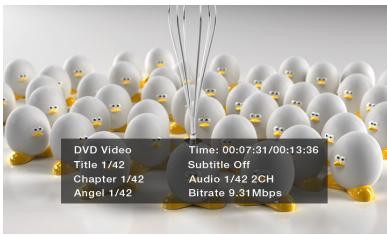 CLARION VZ402E - Affichage de l'état de la lecture - 1