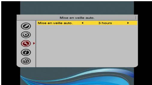 SAGEMCOM DT83HD - Régler la mise en veille de votre récepteur - 1