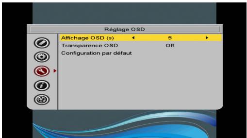 SAGEMCOM DT83HD - Régler le bandeau - 2