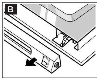 NEFF B13P40N0FR - Enlever le recouvrement de la porte - 2