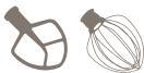 KITCHENAID 5KSM7580XEMS ARTISAN - Guia de controlo de velocidade - batedeiras de 10 velocidades - 4