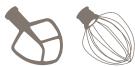 KITCHENAID 5KSM7580XEMS ARTISAN - Leitfaden zur Geschwindigkeitssteuerung – 10 Geschwindigkeitsstufen - 5