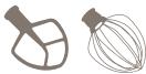 KITCHENAID 5KSM7580XEMS ARTISAN - Oversigt over hastigheder - køkkenmaskiner med 10 hastigheder - 4