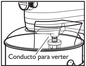 KITCHENAID 5KSM7580XEMS ARTISAN - Para utilizar el escudo vertedor - 2
