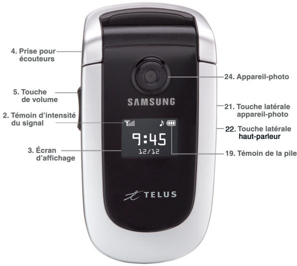 SANYO SPH-A840 - Vue du téléphone fermé - 1