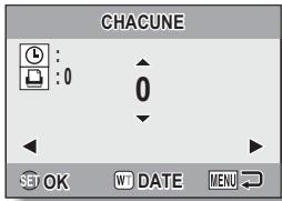 SANYO XACTI VPC-S70EX - Appuyez sur la touche SET. - 1