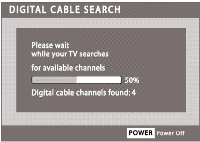 SANYO DP50747 - DIGITAL CABLE SEARCH (OPTIONAL) - 1