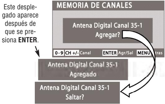 SANYO DP50747 - MEMORIA DE CANALES - 2