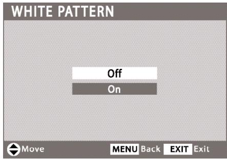 SANYO DP50747 - WHITE PATTERN (PANEL REPAIR) - 2