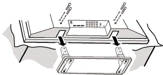 SANYO DP50747 - REMOVING THE STAND (Optional) - 1
