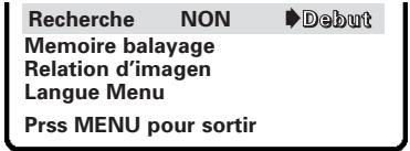 SANYO DS27820 - RÉINITIALISATION DU MODE D'ANTENNE / DE LA TÉLÉ PAR CÂBLE ET DE LA RECHERCHE DES CANAUX - 4