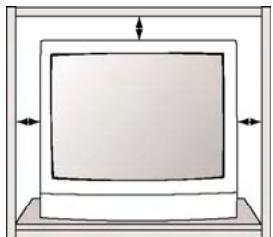 SANYO DS27820 - POSITIONING THE TV - 1