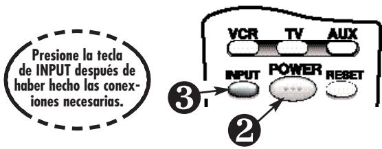 SANYO DS27820 - CONECTANDO UNA VCR O REPRODUCTOR DE DVD - 2