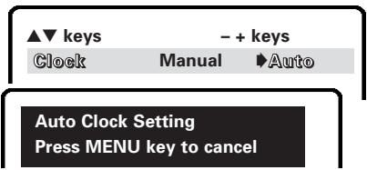 SANYO DS27820 - To set the clock manually - 1
