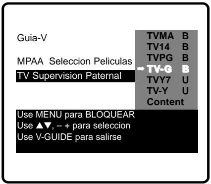 SANYO DS27910 - AJUSTES DE CLASIFICACIÓN BASADOS EN EDAD - 2
