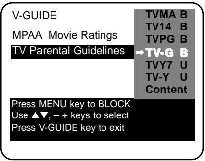 SANYO DS27910 - SETTING CONTENT-BASED GUIDELINES - 2
