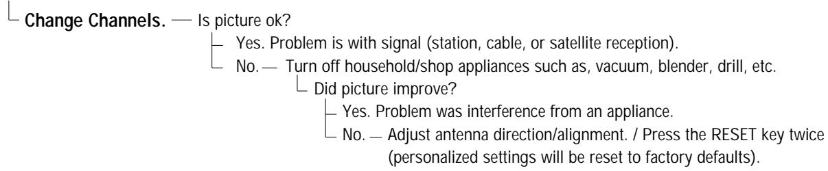 SANYO DS27910 - No Picture or Poor Picture - 1