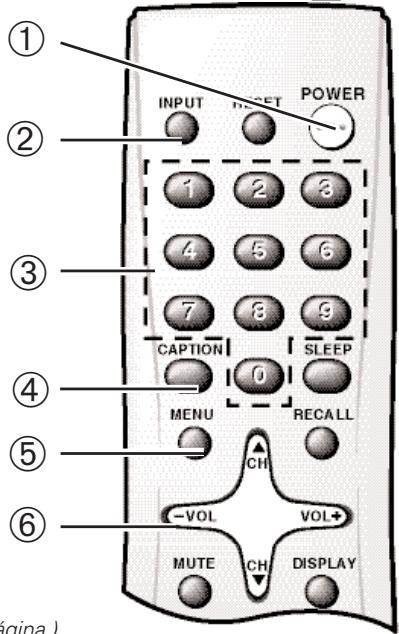 SANYO DS32225 - TECLAS DEL CONTROL REMOTO - 3